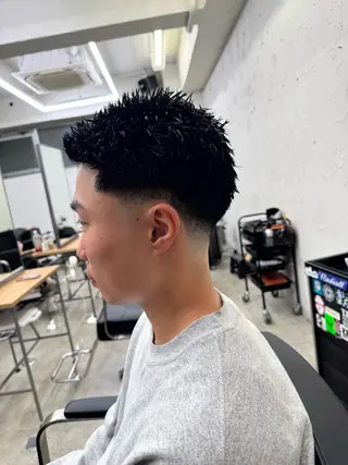 ショート カラー パーマ メンズ 💈メンズ特化💈 TASUKUのヘアスタイル