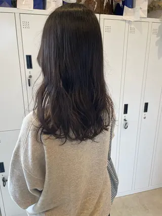 ロング 柔らかブラウン/栄/ tomitaのヘアスタイル