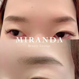 アイブロウ MIRANDA beautyのマツエク・マツパデザイン