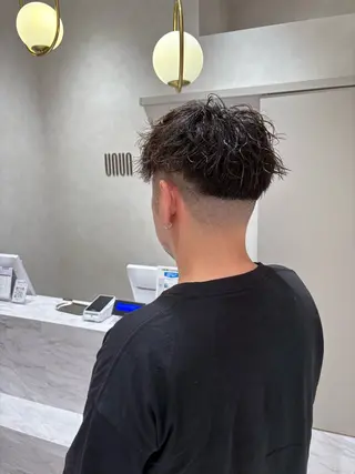 パーマ メンズ レディース募集中🎀 陸 愛夏のヘアスタイル