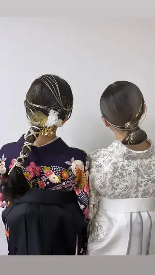 ヘアアレンジ ヘアセットサロン ココのヘアスタイル