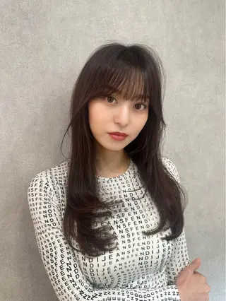 ロング カラー レイヤー/艶髪/ 髪質改善/YUYAのヘアスタイル