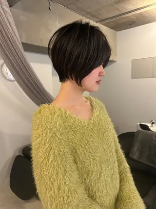 ショート 小野 明日香のヘアスタイル