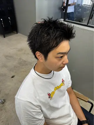 ショート メンズ メンズ専門サロン wokeのヘアスタイル