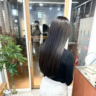 ロング リキ/髪質改善 /縮毛矯正🫧のヘアスタイル