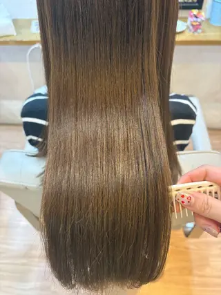 カラー 韓国ヘアー🇰🇷 MIWAのヘアスタイル