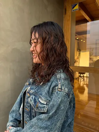 パーマ パーマ🌀佐々木 楽人のヘアスタイル