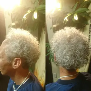 パーマ 岡林 選のヘアスタイル