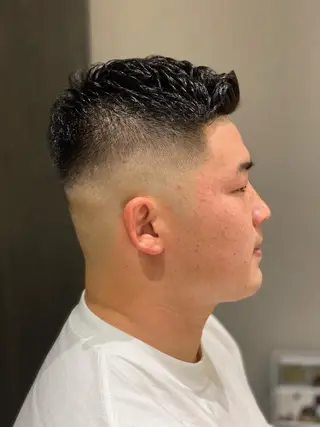 ショート パーマ メンズ unopulir 景山　凌のヘアスタイル