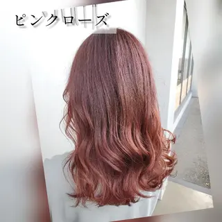 セミロング カラー ブリーチカラー/ 美髪矯正/佐伯 駿のヘアスタイル
