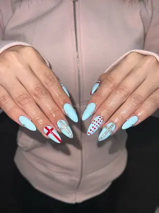 ネイル 海外ネイル🇺🇸 個性派/YUUKAのネイルデザイン