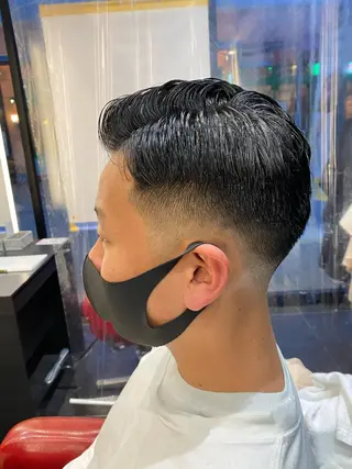 ショート メンズ パーマスタイル特化◎ 永戸圭汰のヘアスタイル