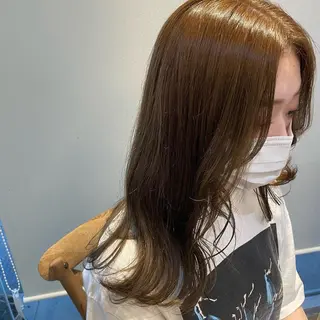 カラー ヘアアレンジ 𝙢𝙞𝙮𝙪🎀 girly hairのヘアスタイル