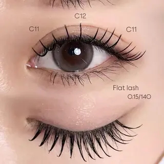 マツエク・マツパ Lucia 古賀のマツエク・マツパデザイン