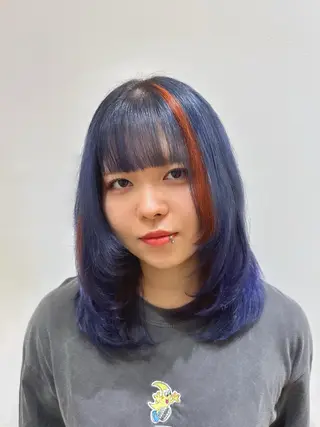 ミディアム echelle所属・るな/echelle 【カットモデル募集】のヘアスタイル