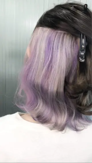 ミディアム カラー LOOP hairのヘアスタイル