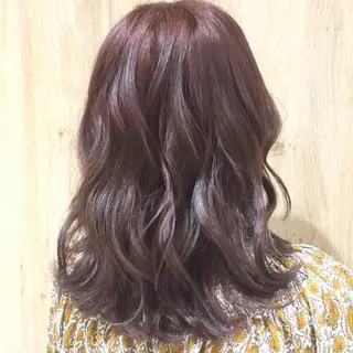 セミロング カラー 中林 由佳のヘアスタイル