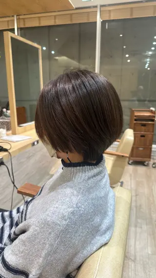 ショート 鶴見/Bonecca /林 愛翔のヘアスタイル