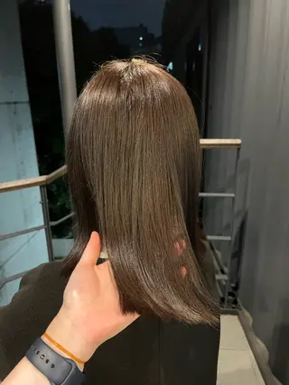 カラー AYANE ◝✩韓国ヘアのヘアスタイル