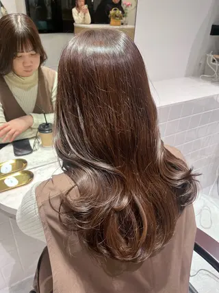 ロング カラー 透明感カラー 💎飯塚ゆうきのヘアスタイル