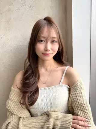 ロング カラー 💎レイヤー/韓国 💎石戸谷のヘアスタイル