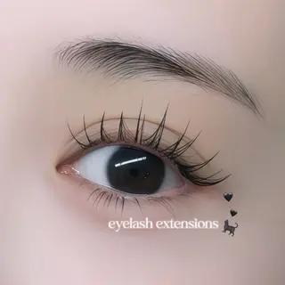 マツエク・マツパ eyelash 🐰 パーマ眉のマツエク・マツパデザイン