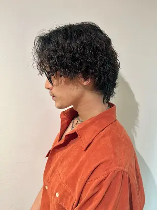 パーマ メンズ ﾏﾂｴｸ/men's /ｶﾗｰ🎀ﾋｶﾙのマツエク・マツパデザイン