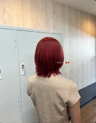 ミディアム カラー 🩵 honoka🩵のヘアスタイル