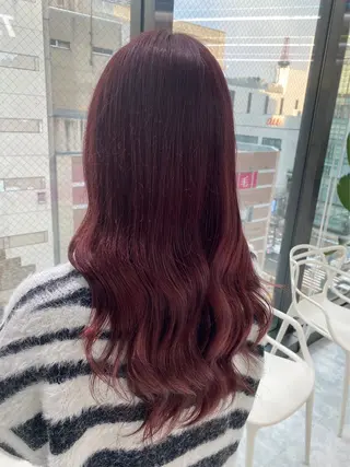 ロング カラー パーマ ヘアアレンジ メンズ 🤍透明感カラー🤍 似合わせ🤍AINEのヘアスタイル