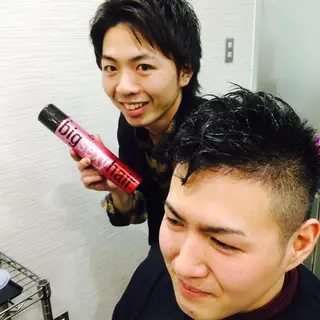 ショート カラー パーマ メンズ SUNNY GRACEのヘアスタイル