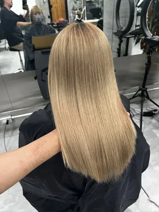 ロング カラー welring hair salonのヘアスタイル