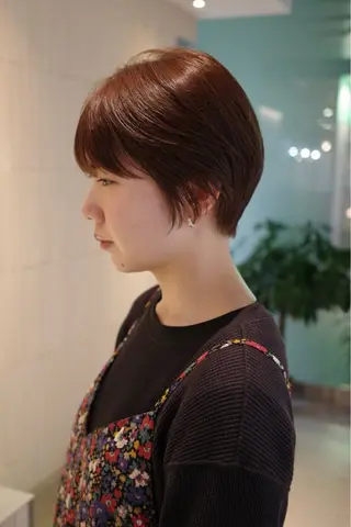 ショート カラー 村田 りょうやのヘアスタイル
