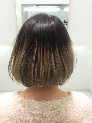 ショート カラー 武田 久司のヘアスタイル