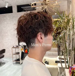パーマ メンズ 🫟Blanco🫟 Color&Careのヘアスタイル