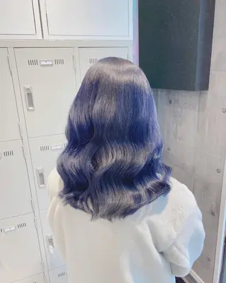 ミディアム 🤍ムラ修正ブリーチ 🤍原宿/YUUのヘアスタイル