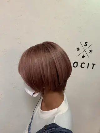 ショート 山﨑 大二郎のヘアスタイル