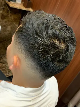 ショート メンズ 羽木 隆徒のヘアスタイル