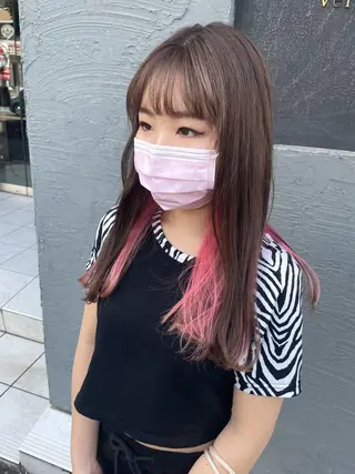ロング カラー 🫧🍋ダブルカラー 🍋mizuhoのヘアスタイル