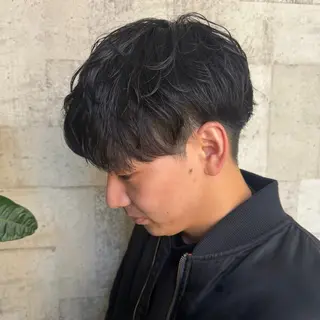 ショート パーマ メンズ 🍒中川葵久美🍒 レイヤー/メンズのヘアスタイル