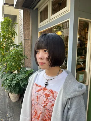 ショート トレンドパーマ☝️ 🌱ショート/緒方椋のヘアスタイル