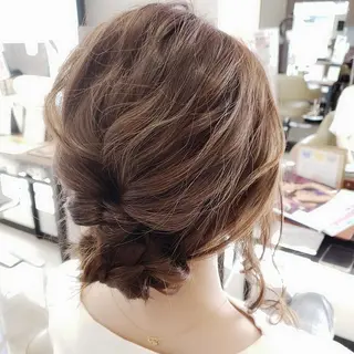 ロング ヘアアレンジ ma cherie naoのヘアスタイル