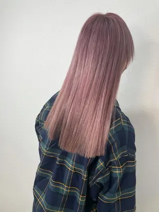 ロング カラー 失敗したくない人へ ハイトーン美容師のヘアスタイル