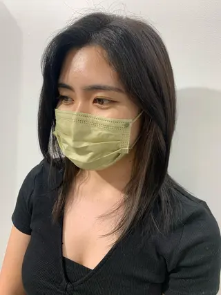 ミディアム カラー fifth おのでら ようのヘアスタイル