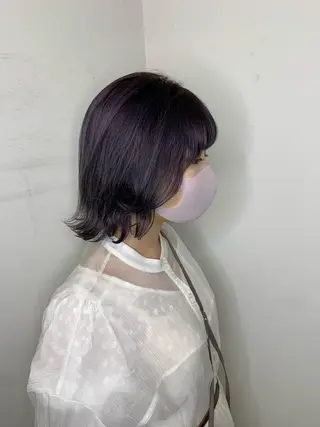 ミディアム 縮毛矯正/髪質改善/ HARUのヘアスタイル