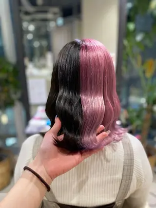 カラー ハイトーン✨艶髪💘 💘 AYANO💘のヘアスタイル