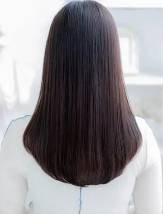 ロング 森永 薫のヘアスタイル
