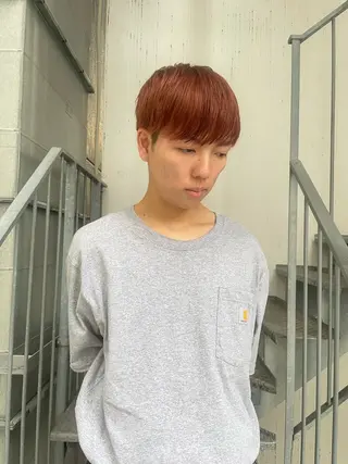 カラー メンズ 似合わせカット🫧/ パーマ🥇/KIBEのヘアスタイル