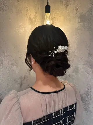 セミロング 🎀暖色/レイヤー/ アレンジ/りんか🎀のヘアスタイル