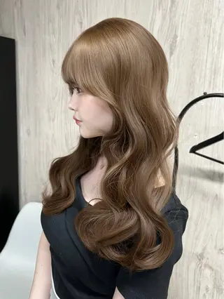 ロング lafit kaede/韓国ヘアのヘアスタイル