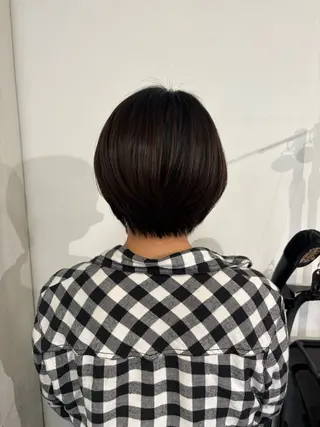 ショート こやなぎ れいなのヘアスタイル